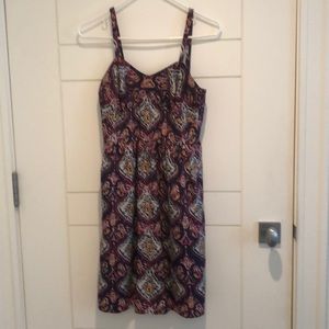 Colorful summer J. Crew Dress size 2